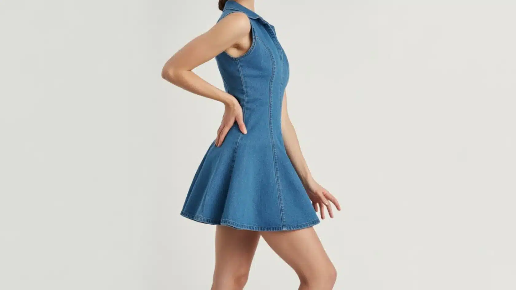 denim dress