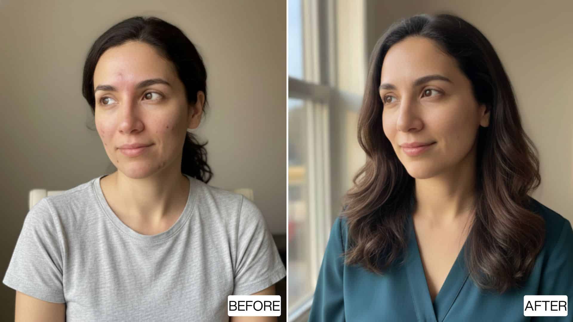 does retinol help with dark spots before and after