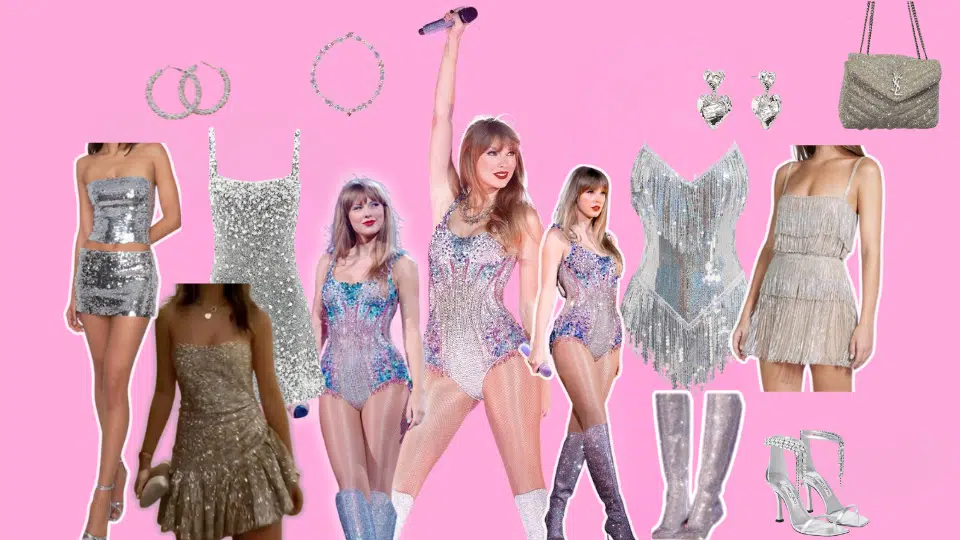 fringed silver bodysuit classic 1989 tour style