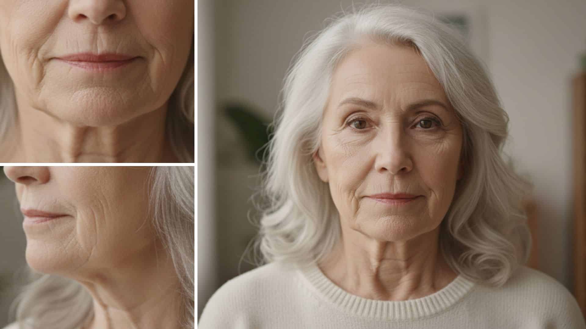 get rid of crepey skin