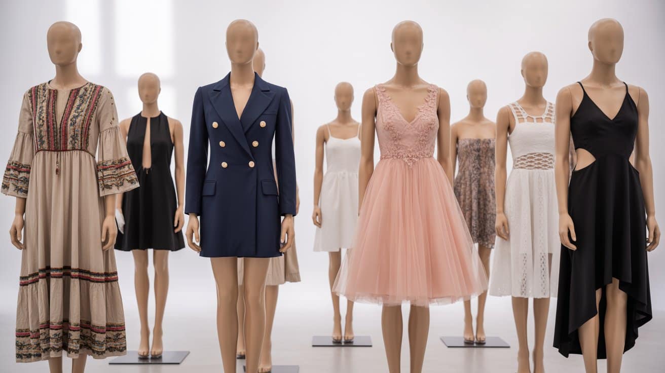 types of dresses for women