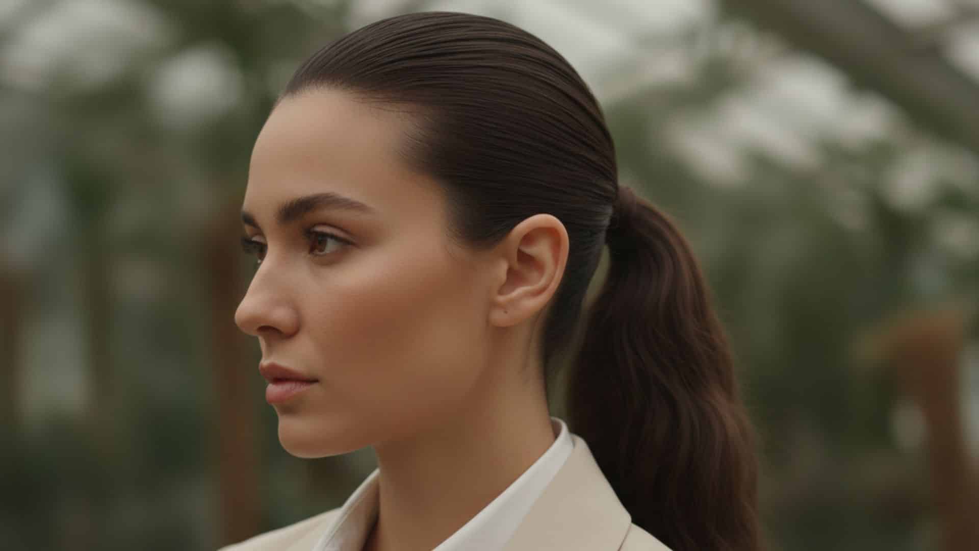 Slicked-Back-Ponytail