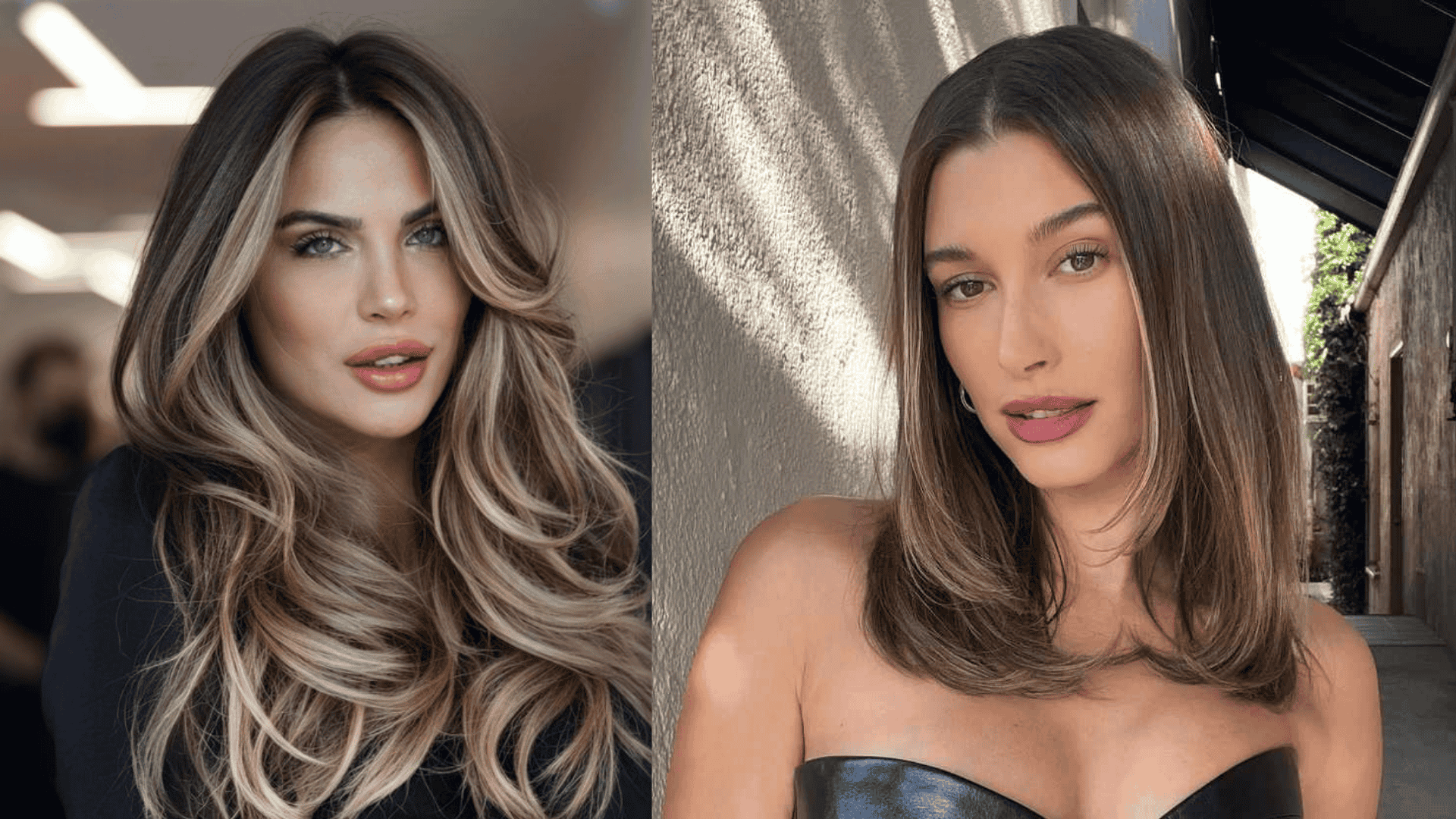 frosted money piece highlights