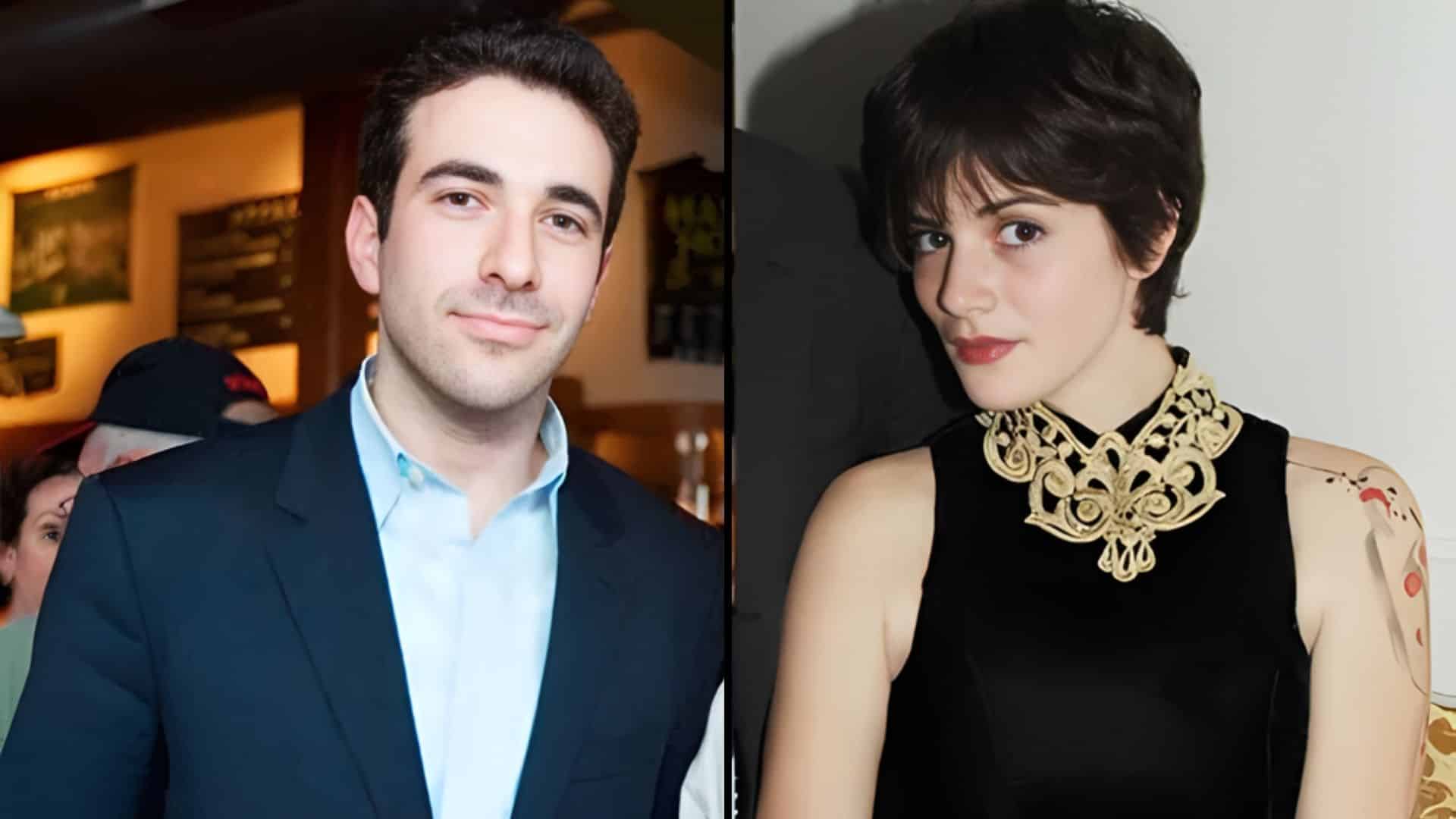 Ari melber and drew grant shown side by side in separate portrait images
