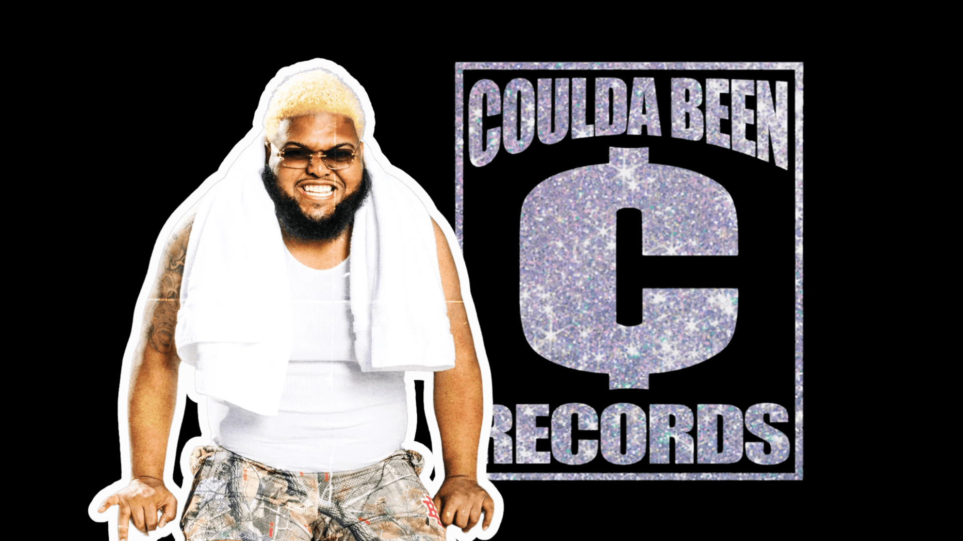 Druski with the Coulda Been Records logo highlighting his comedy brand.