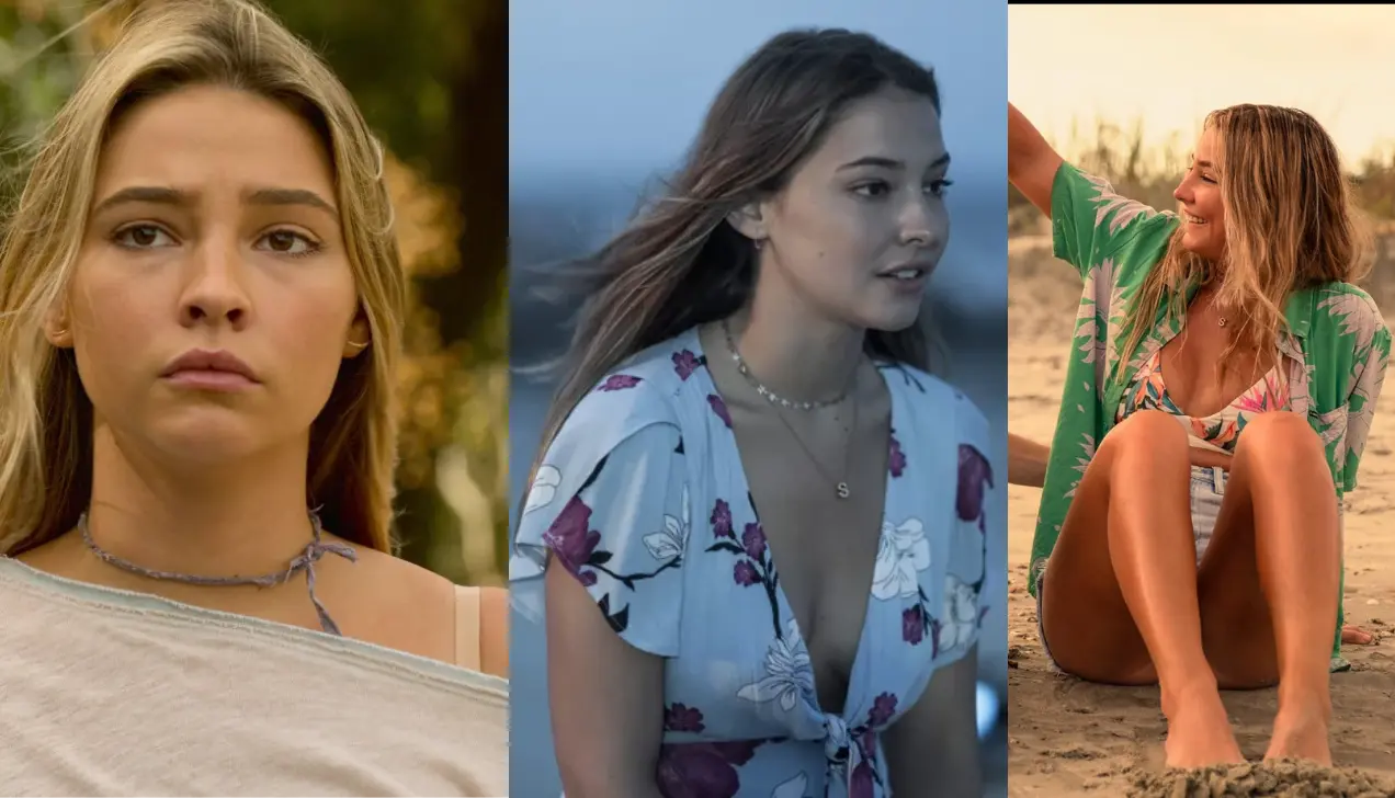Sarah Cameron outfits Season 1 looks from Outer Banks featuring casual beachwear and soft summer styling.