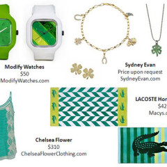 The Wearing of the Green:  Colorful Fashions+ Decor for Home!