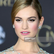 “Cinderella”: Lily James Dazzles the Red Carpet Premiere  with Platinum Jewelry by Kwiat!